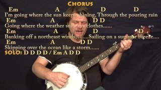 Everybody&#39;s Talking At Me (Stephen Stills) Banjo Cover Lesson with Chords/Lyrics