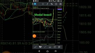TREDING FOREX MODAL KECIL 400 RIBU DENGAN OCTA FX