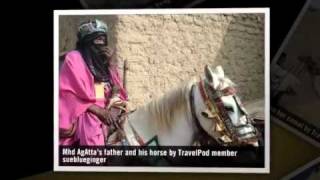 preview picture of video 'Afternoon Tea and Camel Rides Sueblueginger's photos around Timbuktu, Mali (tea laminat parke)'