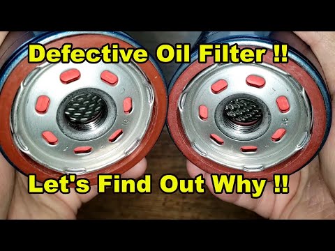 Purolator One Oil Filter PL10241 Oil Filter With Bad Louvers