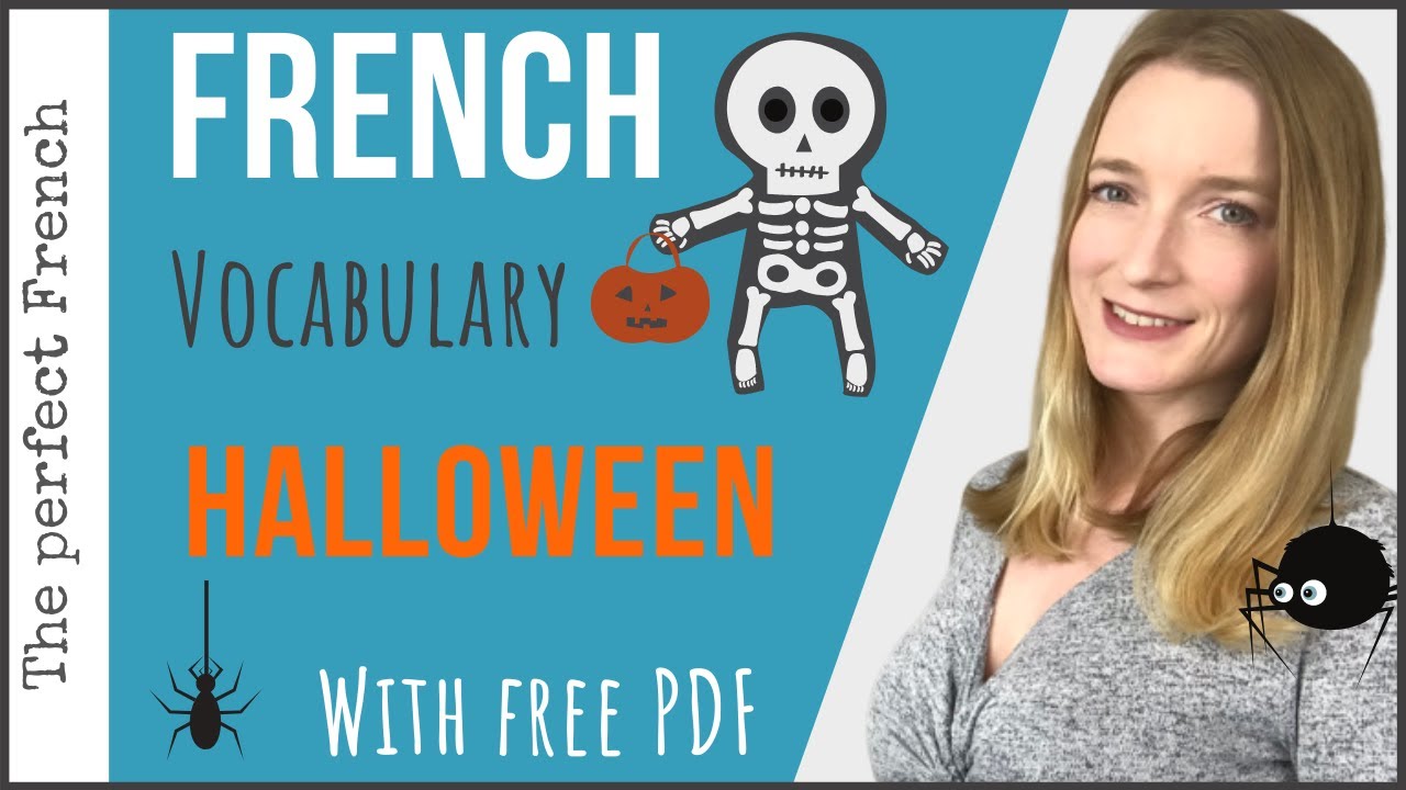HALLOWEEN - French vocabulary (with free PDF) - French basics for beginners | The perfect French