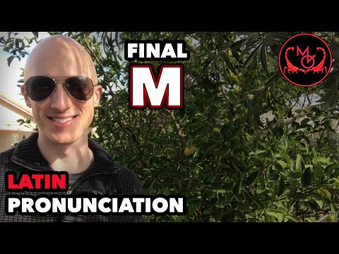 How to Pronounce Latin (Final -M) / De Latine Pronuntiando (-M Finalis)