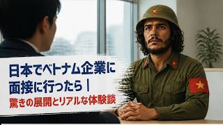 日本🇯🇵のベトナム企業🇻🇳面接に行ったら|驚きの展開とリアルな体験談