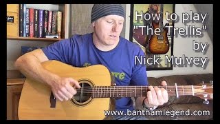 How to play The Trellis by Nick Mulvey - guitar TAB tutorial
