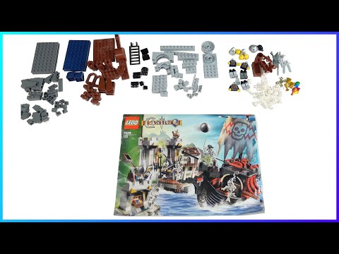 Speed Build: LEGO 7029 Skeleton Ship Attack
