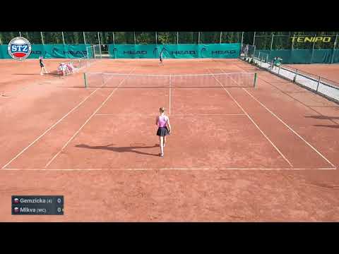 Adela Gemzicka - Terezia Mlkva (QF)