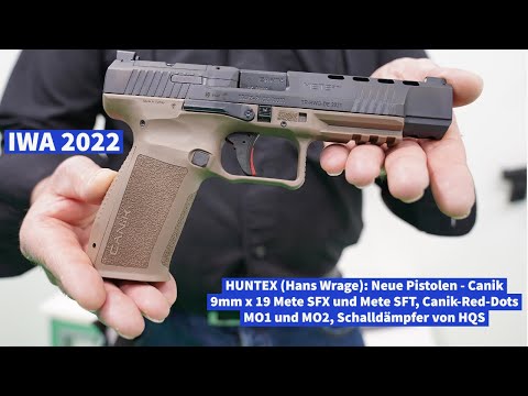 IWA 2022: HUNTEX (Hans Wrage) - Neue Pistolen...