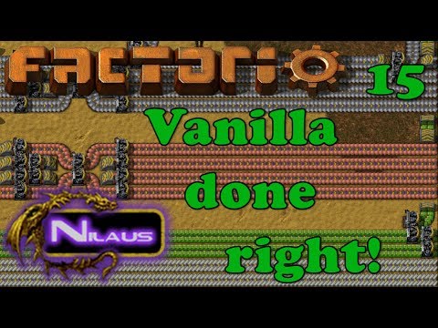 Factorio - Vanilla done right - E15 - Big Red Circuit factory