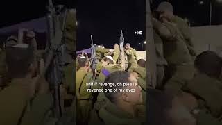 Israeli soldiers sing controversial song while preparing to enter Jabalia