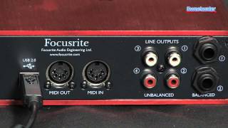 Video thumbnail for Focusrite Scarlett 2i4 Audio Interface Overview - Sweetwater Sound by Sweetwater