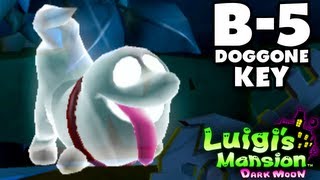 Luigi's Mansion Dark Moon - Haunted Towers - B-5 Doggone Key (Nintendo 3DS Gameplay Walkthrough)