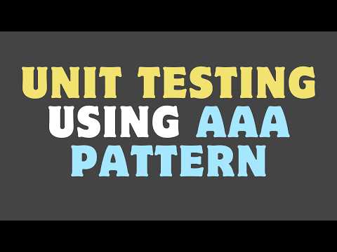 How to write Unit tests in Flutter using the AAA pattern
