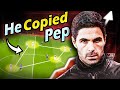 How Arteta's Pep-Inspired Tactic FIXED Arsenal?