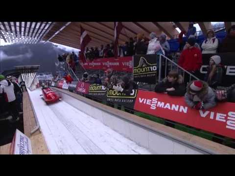 Sochi WC 2-man Bobsleigh Heat 2, February 16 2013
