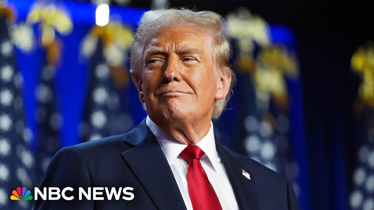 BREAKING: NBC News projects Donald Trump wins U.S. presidency in historic re-election