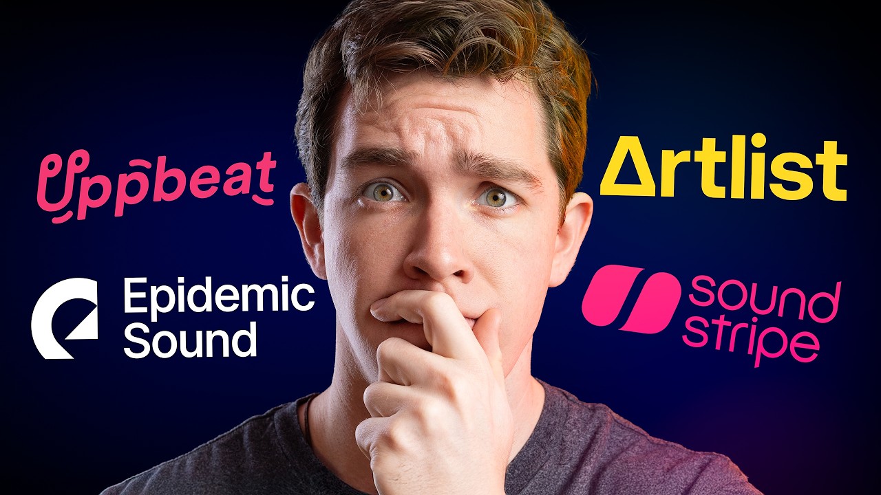 The Best Royalty Free Music Site? Artlist vs Epidemic Sound vs Uppbeat vs Soundstripe