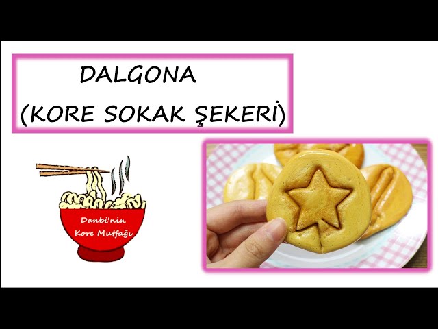 dalgona kore sekeri videolu nefis yemek tarifleri