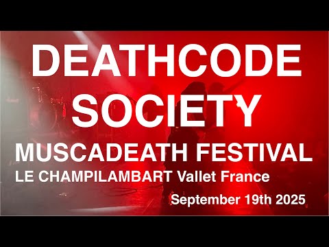 DEATHCODE SOCIETY – Full Live Concert 4K @ Muscadeath Festival, Vallet, France, September 19th, 2025