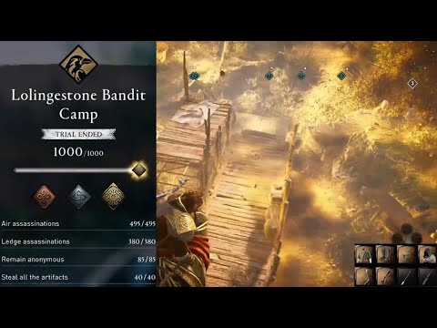 Lolingestone Bandit Camp Raven Mastery Challenge [Easy Guide]: Assassin's Creed Valhalla