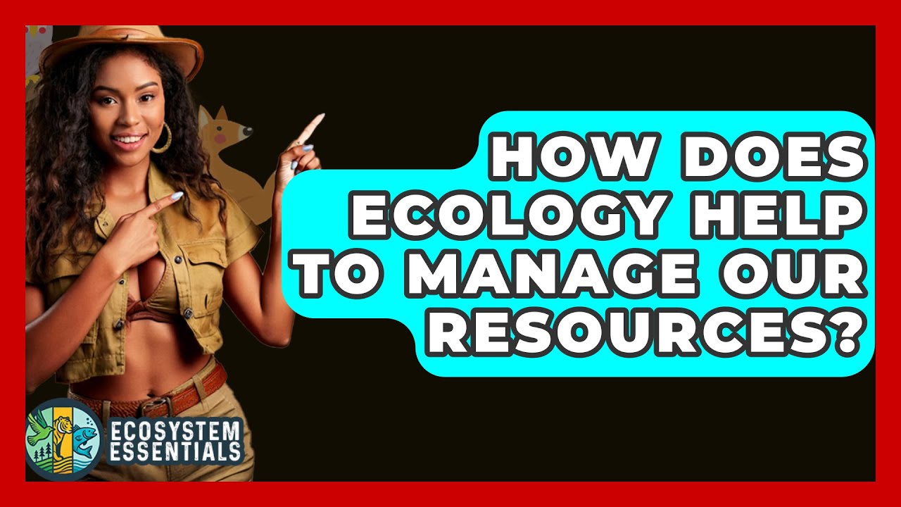 How Does Ecology Help To Manage Our Resources? - Ecosystem Essentials