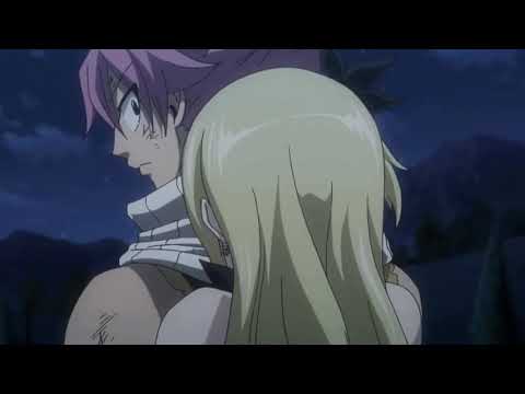 [Fairy Tail] NaLu Moment Lucy Hugs Natsu Clip [English Subbed]