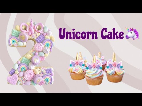 How to decorate a Unicorn Cake | EKA Bakes