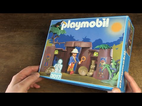 UNBOXING VIDEO: 23 YEAR OLD SEALED BOX - PLAYMOBIL SET 3017 Treasure Cave !