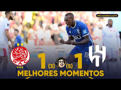Gols e lances de Wydad Casablanca x Al Hilal