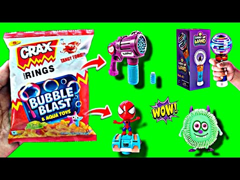 Crax Rings With Bubble Blast & Aqua Toys Inside | Fun Unbox Review 🤩❤️