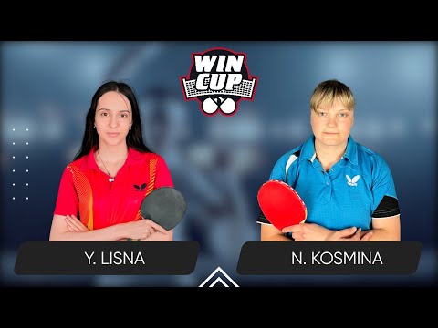 08:00 Yaroslava Lisna - Natalia Kosmina 23.11.2024  WINCUP Women Master. TABLE  1