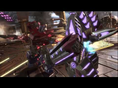 Transformers Fall of Cybertron Ending Gameplay: Optiums Prime vs Megatron (Playing as Megatron)