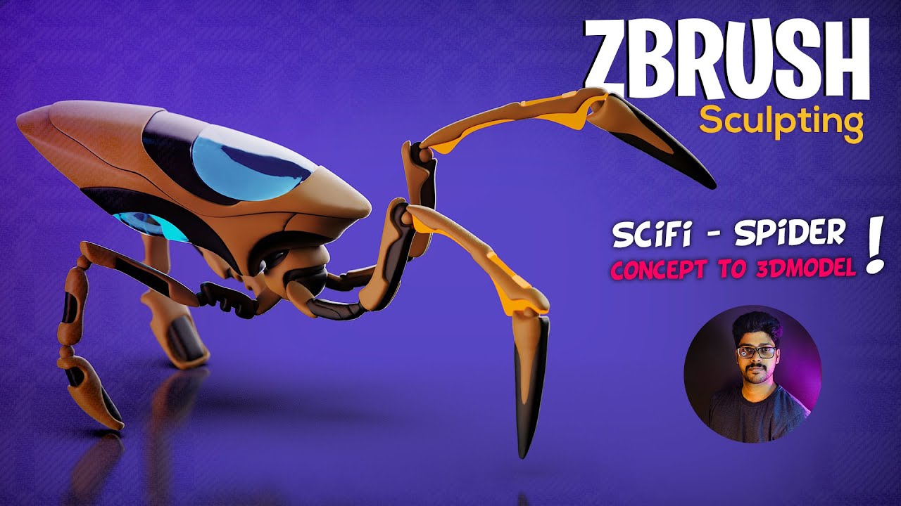 ZBRUSH Sculpting Live  STARKSTEFEN3D