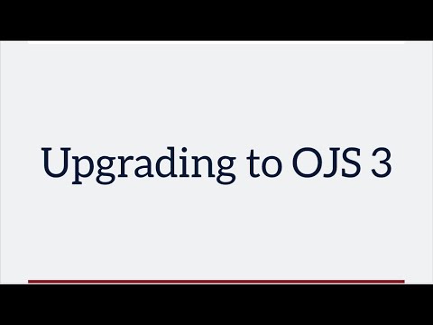 OJS 3 Features Overview