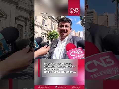 Chuquisaca busca nuevas reservas de gas
