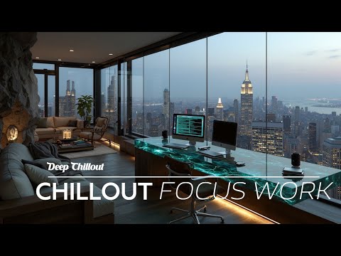 Deep Work Music | Epic City View Focus Beats for Ultimate Productivity & Study