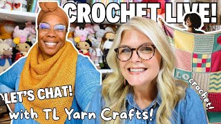 The Secret to Modern Crochet Design | LIVE with Toni Lipsey of TL Yarn Crafts