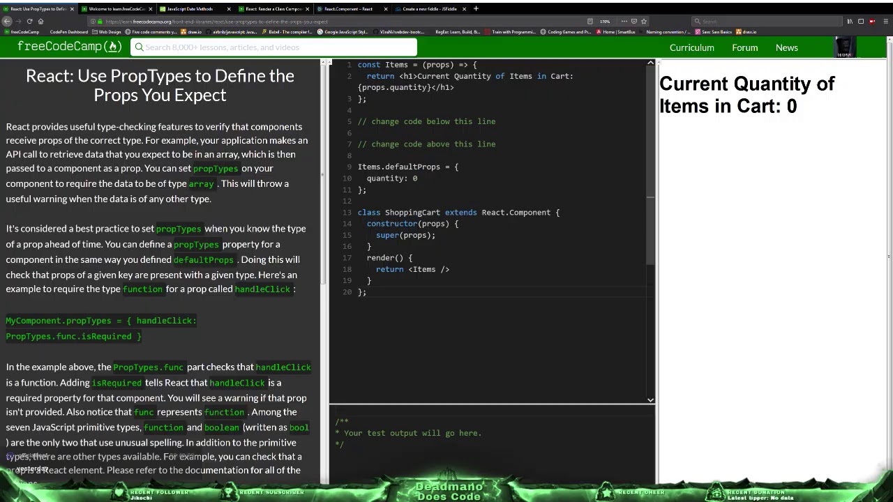 #100DaysOfCode Day 48/100 - Front End Libraries #3