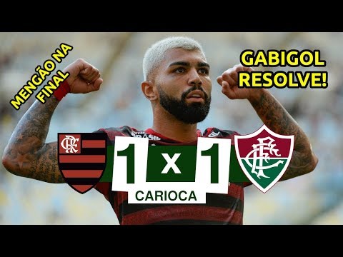 Flamengo 1 x 1 Fluminense - MENGÃO NA FINAL! Melhores Momentos (COMPLETO) - Carioca 06/04/2019