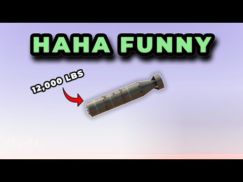 THE BIGGEST BOMB | 12,000lb Bomb (War Thunder)