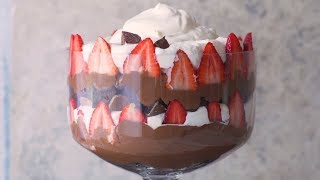 Giant Chocolate Brownie Trifle