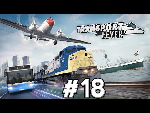 Transport Fever Gameplay PC - PART #18 - Beauty In Coal Roads!