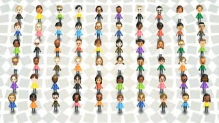 I created all 60 Wii Sports CPU Miis in one sitting.