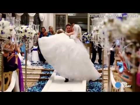 Click to Watch the A dream come true: Paraplegic woman remarkably walks down the wedding aisle video