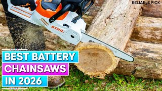 Best Battery Chainsaws 2026 – You’ll Regret Missing Out on These Powerhouses!