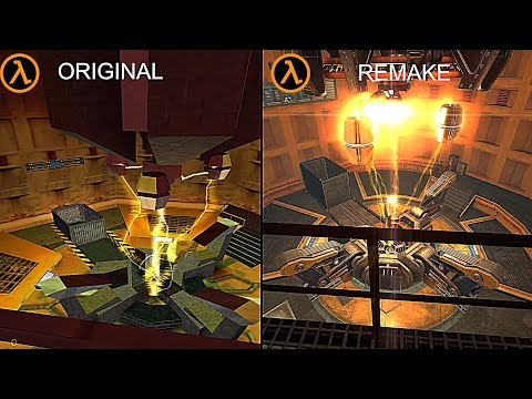 Half-Life: Original vs Remake (Black Mesa) Comparison