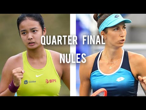 Alexandra Eala VS Georgina Garcia Perez  | W60 Nules Spain 2023 | Quarter Final