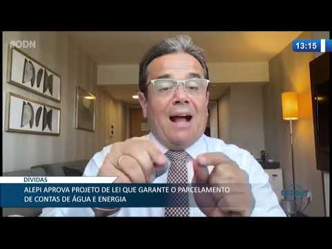 ALEPI aprova projeto que possibilita ao cidadão parcelar contas atrasadas de água e luz 09 11 2020