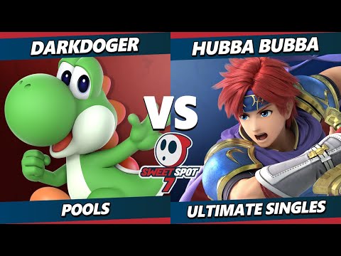 Sweet Spot 7 - darkdoger (Yoshi) Vs. Hubba Bubba (Roy) SSBU Ultimate Tournament