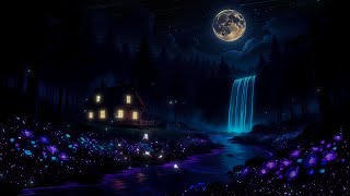 Soothing Deep Sleep Music (No Ads) • Calm Anxiety • Gentle Brain Massage While You Sleep