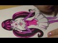 Рисунок фломастером #1: Monster High 